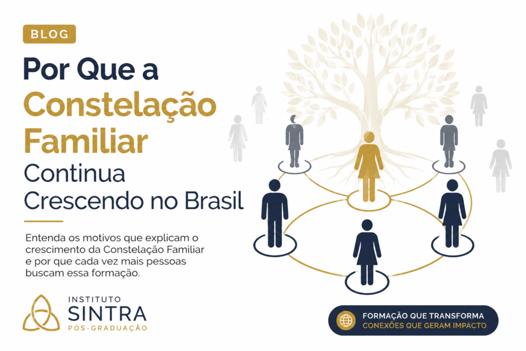 Logo do Instituto SINTRA - Pós-Graduação, formação profissional e educação online em psicanálise, constelação familiar, psicossomática e desenvolvimento humano.